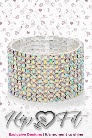 Stretch Bracelet | 10 Row AB